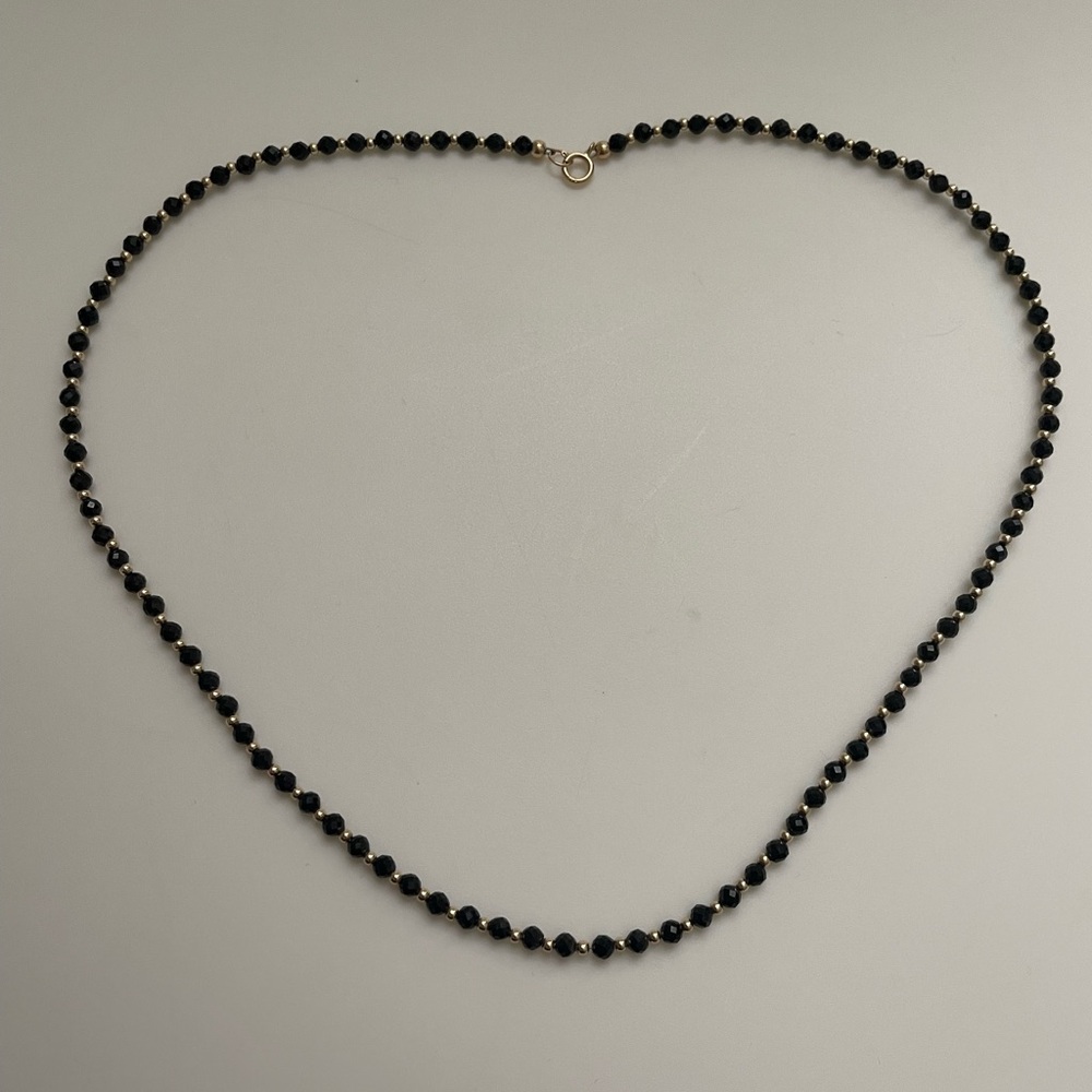 Necklace - Bracelet 14k Gold & Spinel (18)